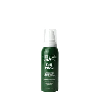 Ebin Curl Mousse Curl & Twist Xtreme Volumizing 80ml travel size styling foam bottle
