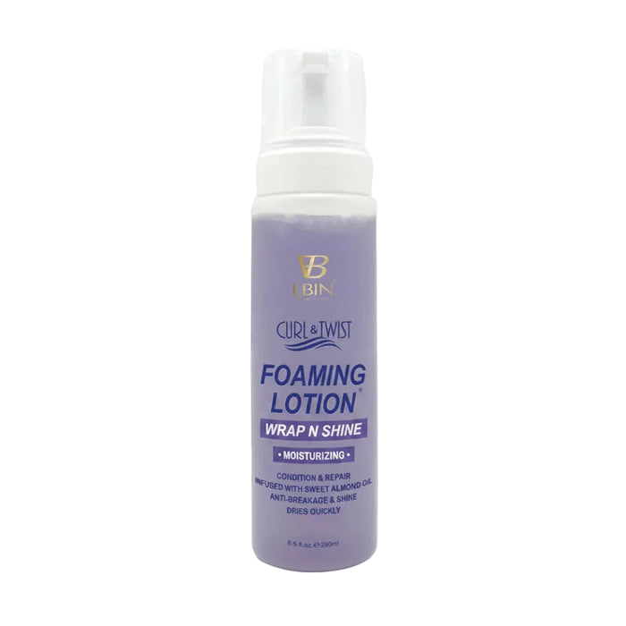 Ebin Curl & Twist Foaming Lotion Moisturizing 250ml | Hydrating Styling Foam
