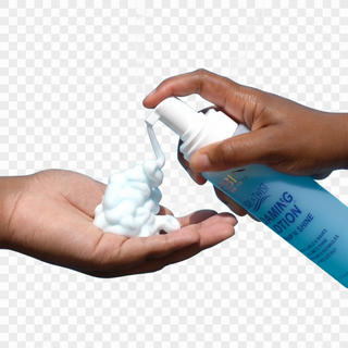 Ebin Curl and Twist Foaming Lotion Wrap N Shine Original 100ml define curls
