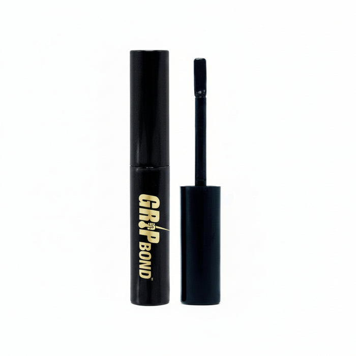 Ebin Grip Bond latex-free eyelash adhesive black 0.18oz bottle with dark drying formula
