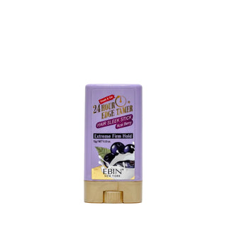Ebin 24 hour edge tamer sleek hair wax stick acai berry 15g mini tube for smoothing flyaways