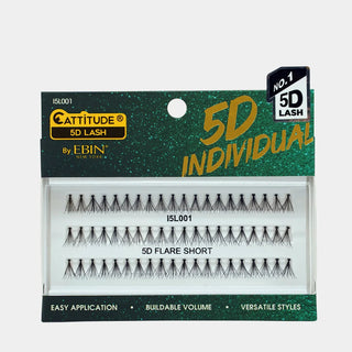 Ebin New York 5D individual lash multi-dimensional volume synthetic cluster eyelash extension tray