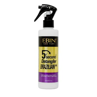Ebin New York 5 Second Argan Oil Brazilian Detangler 250ml conditioning spray bottle