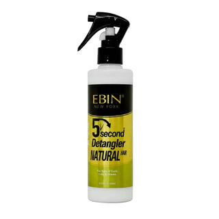 Ebin New York 5 Second Argan Oil Natural Detangler 250ml conditioning spray bottle
