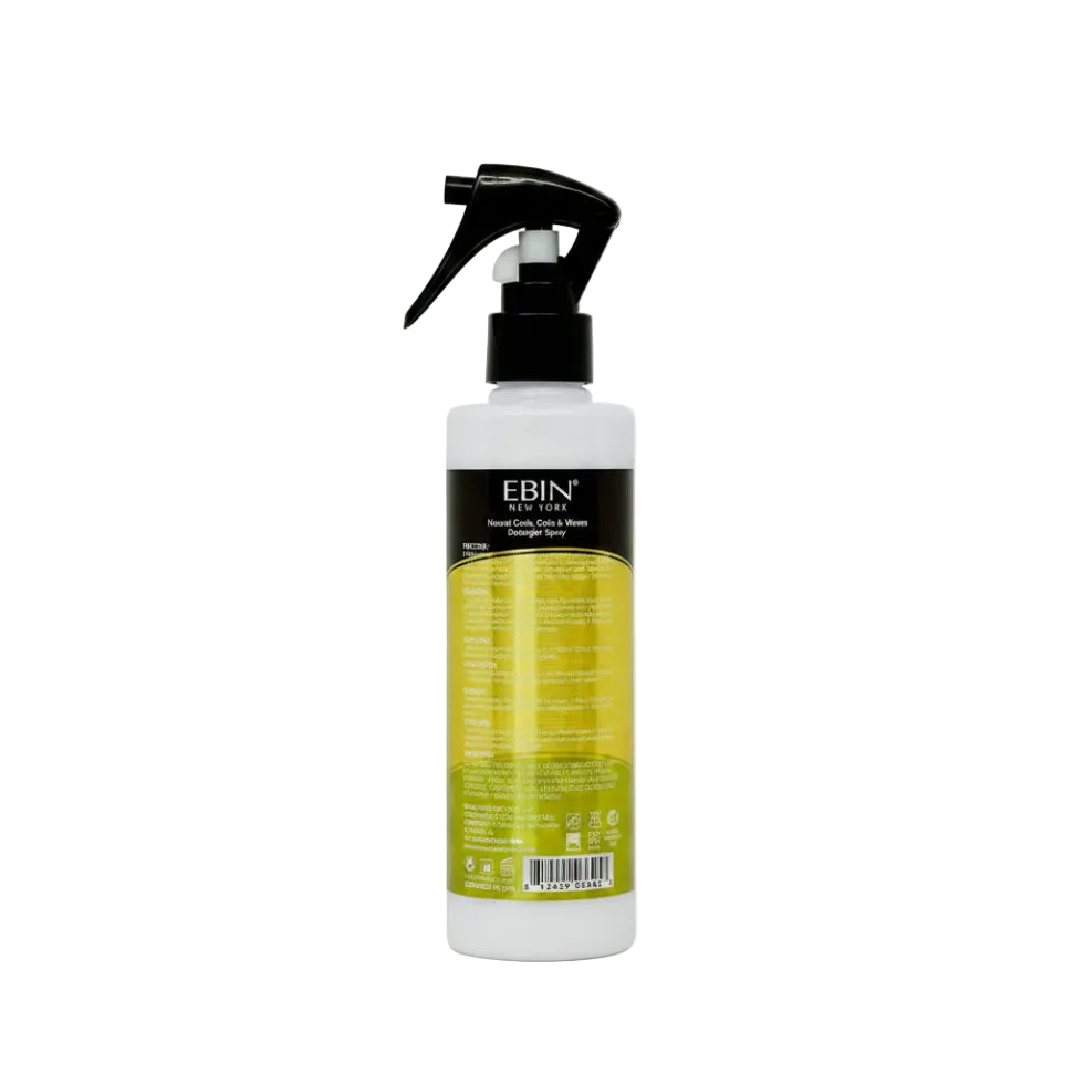 Ebin New York 5 Second Argan Oil Natural Detangler 250ml conditioning spray bottle