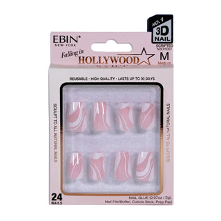 Ebin New York Falling in Hollywood Nails | Glamorous Ready-to-Wear Press On Nails