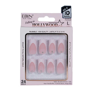 Ebin New York Falling in Hollywood Nails | Glamorous Ready-to-Wear Press On Nails