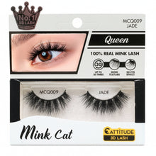 ebin new york mcq009 jade 3d lashes cat queen luxury mink lashes reusable false eyelashes product