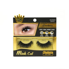 Ebin New York Mink Cat Duchess 3D lashes multi-layered flared volume strip eyelashes pack box
