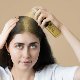 Ebin tinted color temporary spray dark brown 100ml root touch up and lace tinting aerosol can
