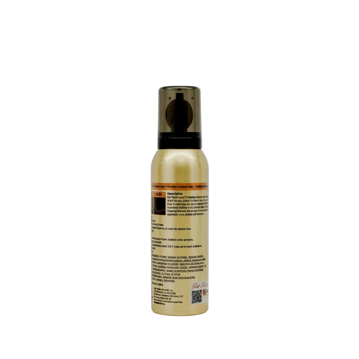 Ebin tinted lace foaming mousse medium brown 100ml wig customization pump bottle