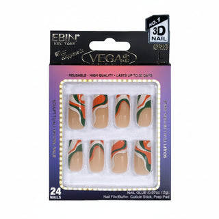 Ebin New York What Happens In Vegas It's Lit ready to wear press on false nails pack