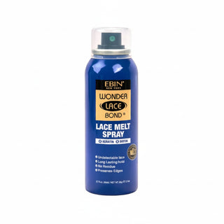 Ebin New York Wonder Lace Bond lace melt aerosol spray keratin 80ml travel size can