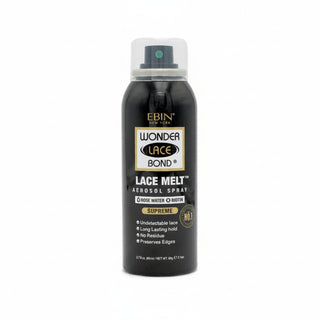 Ebin New York Wonder Lace Bond lace melt aerosol spray rosewater 80ml can