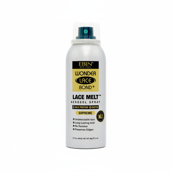 Ebin New York Wonder Lace Bond Lace Melt Aerosol Spray Silk Protein 80ml | Natural Melting Spray