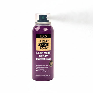 Ebin New York Wonder Lace Bond lace melt aerosol spray vitamin e 80ml can
