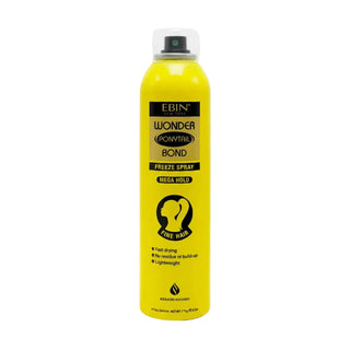 Ebin Wonder Ponytail Bond freeze spray extra mega hold 245ml aerosol canister