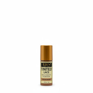 Ebin Tinted Lace Powder Medium Brown 1.2g compact for wig installation