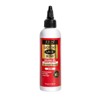 Ebin Lace Bond extreme firm hold red tube 120ml holding gel product shot