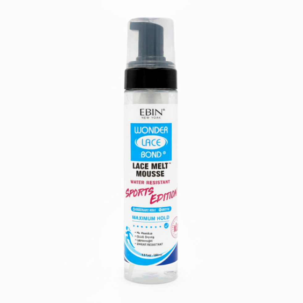 Ebin Wonder Lace Bond Lace Melt Mousse Sports Edition 250ml maximum hold