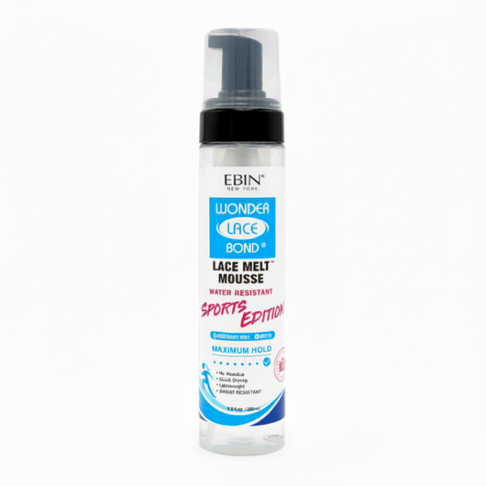 Ebin Wonder Lace Bond Lace Melt Mousse Sports Edition 250ml maximum hold