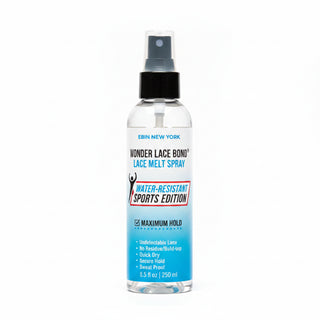 Ebin Wonder Lace Bond melt spray sports edition 250ml aerosol can for securing lace wigs