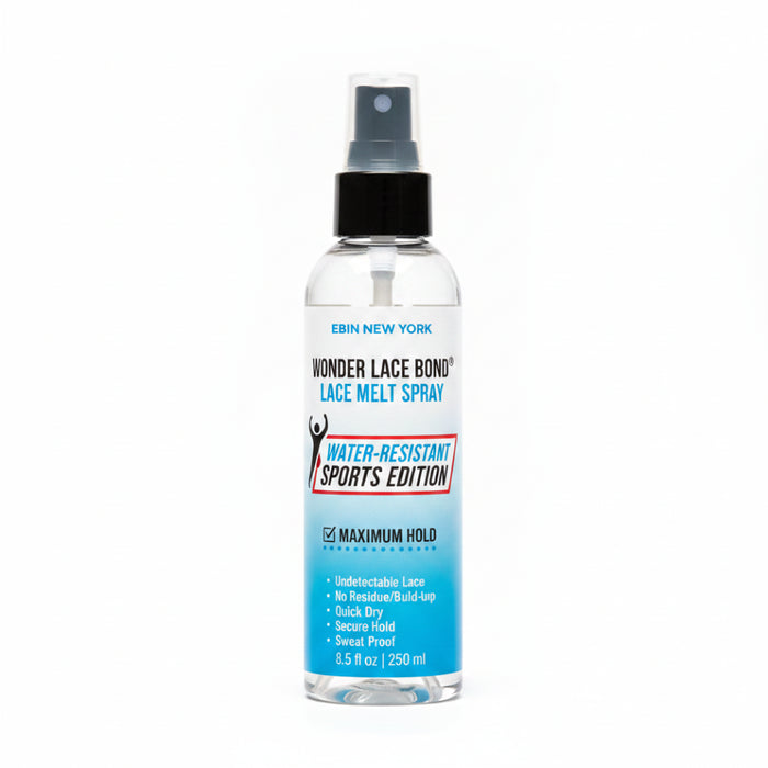 Ebin Wonder Lace Bond Lace Melt Spray Sports Edition 250ml | Sweat Resistant Melt Spray