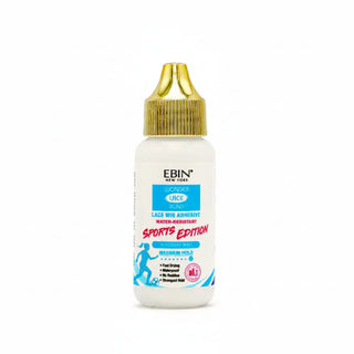Ebin Wonder Lace Bond wig adhesive sports edition 34ml liquid tube for securing frontals