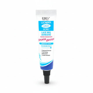 Ebin Wonder Lace Bond wig adhesive sports edition 7ml mini liquid tube for securing frontals