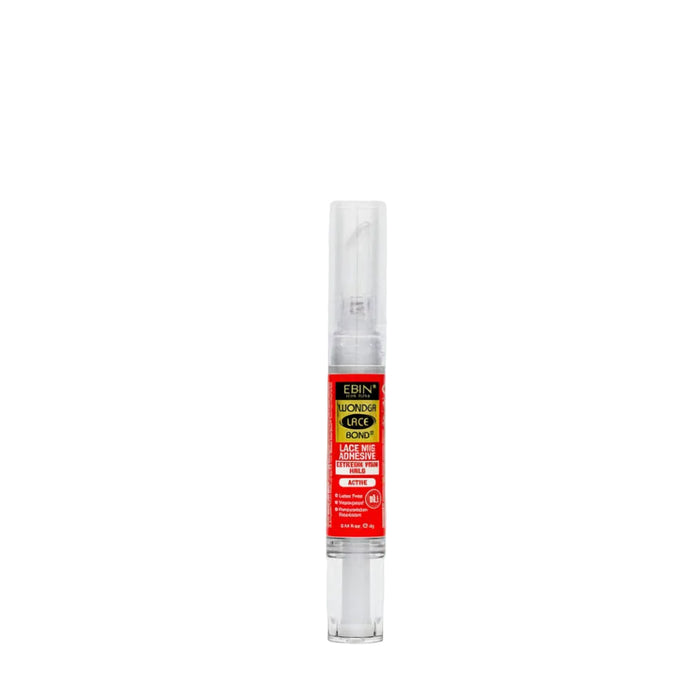 Ebin Wonder Lace Bond 4g active extreme firm hold red label silicone pen wig adhesive