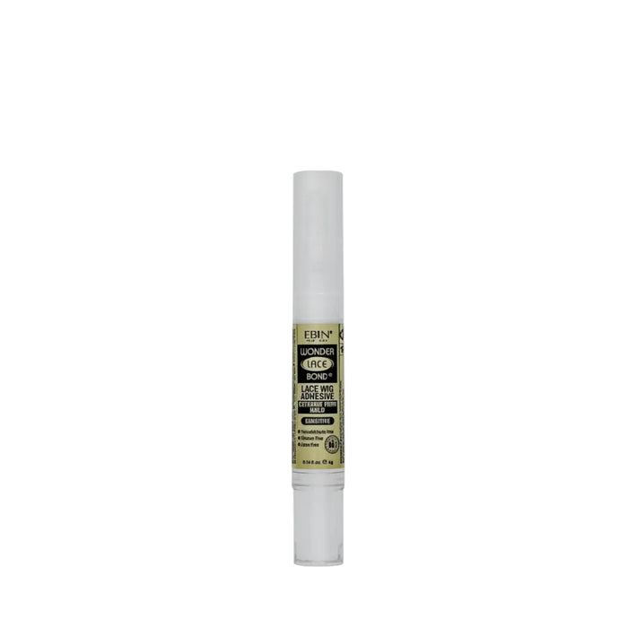 Ebin Wonder Lace Bond 4g sensitive extreme firm hold gold label silicone pen wig adhesive