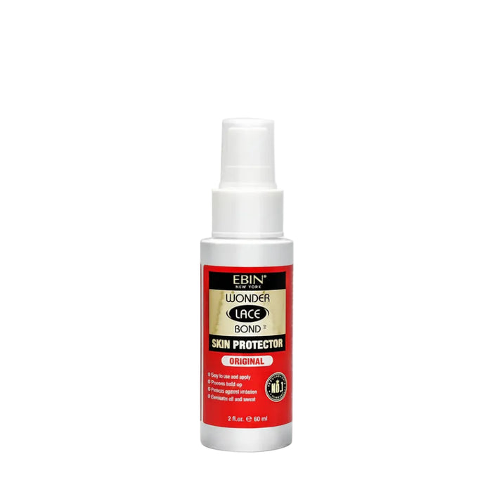 Ebin Wonder Lace Bond skin protector spray original red 60ml bottle
