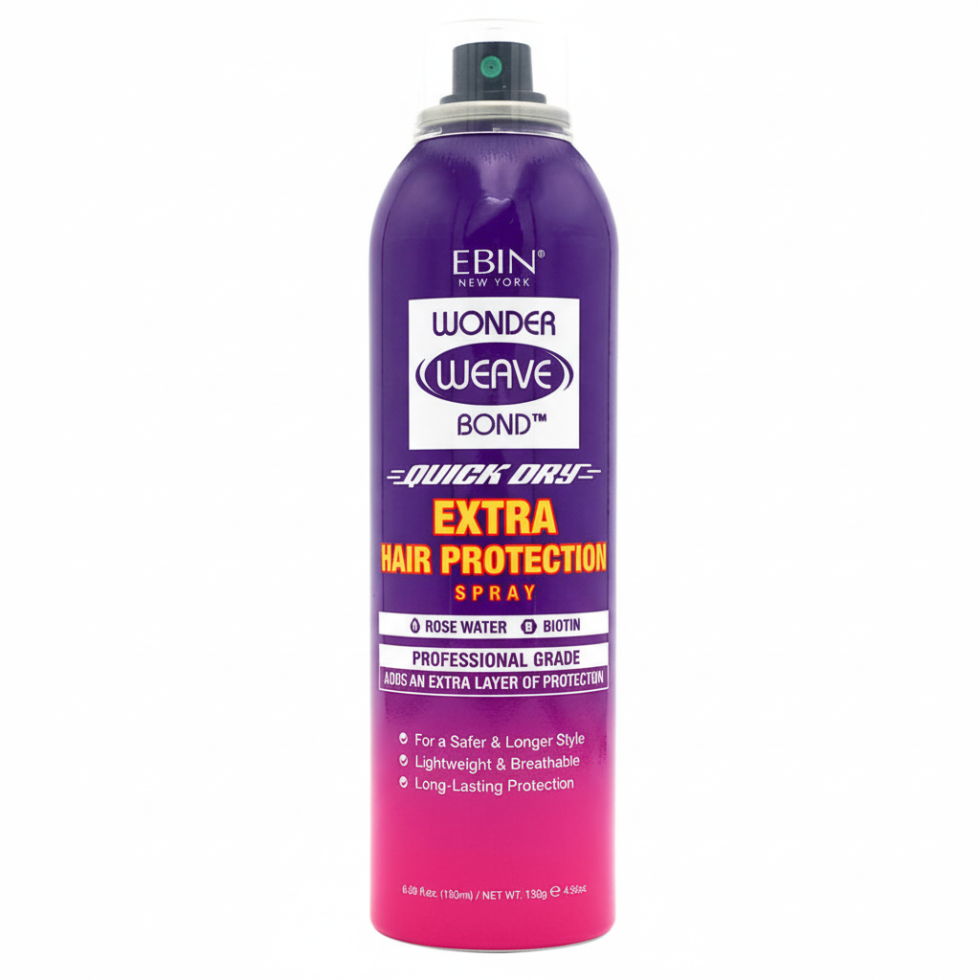 Ebin Wonder Weave Quick Dry Extra Hair Protection Spray 180ml hair shield