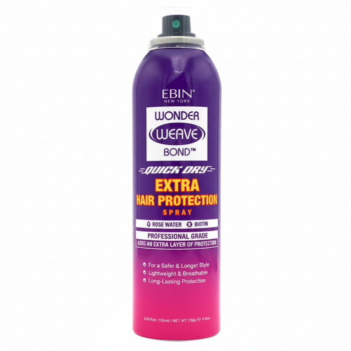 Ebin Wonder Weave Quick Dry Extra Hair Protection Spray 180ml hair shield