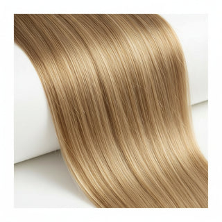 echo collection hh clip in 10pcs 12/16/613 multi tone blonde human hair extensions volume style