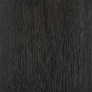 echo collection hh full head clip in 10pcs 1b human hair extensions natural black volume hair