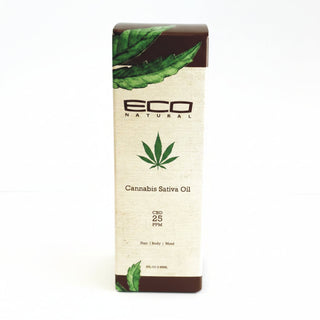 Eco Natural cannabis sativa oil 69ml lightweight hair oil for shine moisture and nourishment
