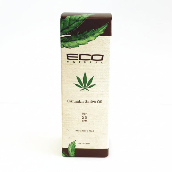 Eco Natural cannabis sativa oil 69ml lightweight hair oil for shine moisture and nourishment