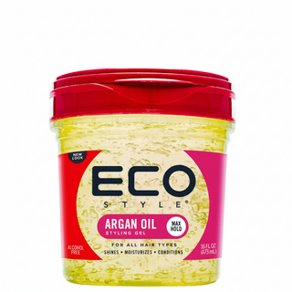 eco styler argan oil styling gel 473ml for hydration strong hold shine and frizz control hair
