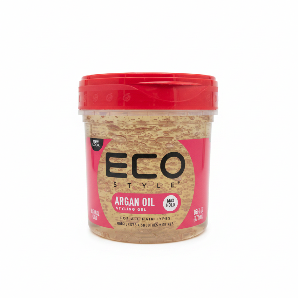 eco styler krystal styling gel 473ml for max hold shine and frizz control clear hair styling gel