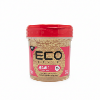 eco styler krystal styling gel 473ml for max hold shine and frizz control clear hair styling gel