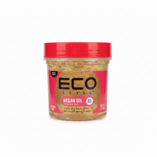 eco styler argan oil styling gel 473ml for max hold shine hydration and frizz control hair