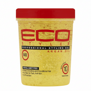 Eco Styler argan oil styling gel 946ml for hydration shine frizz control and strong hold