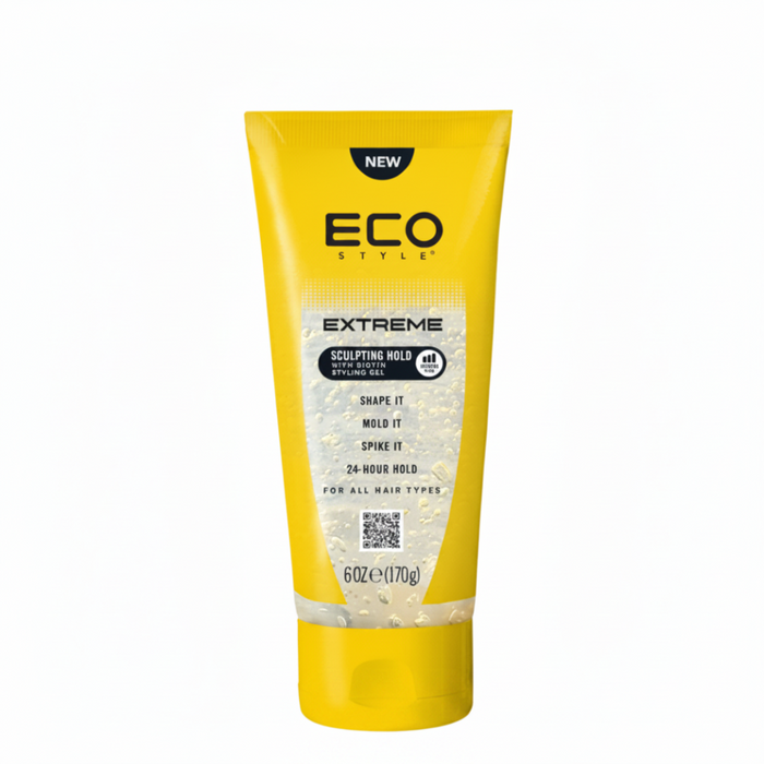 eco styler extreme hold gel with biotin 170g 24hr sculpting long lasting hold for defined hair