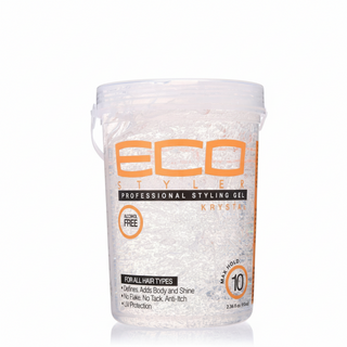 Eco Styler Krystal styling gel 2.36L max hold shine frizz control clear salon size gel