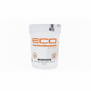 eco styler krystal styling gel for max hold shine control and frizz free smooth hair styling 236ml