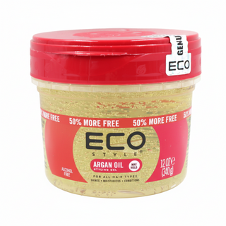 Eco Styler Krystal styling gel 340g max hold shine frizz control clear gel for all hair types