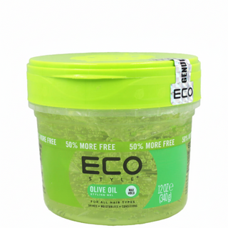 Eco Styler olive oil gel 340g for max hold shine moisture frizz control and lightweight styling