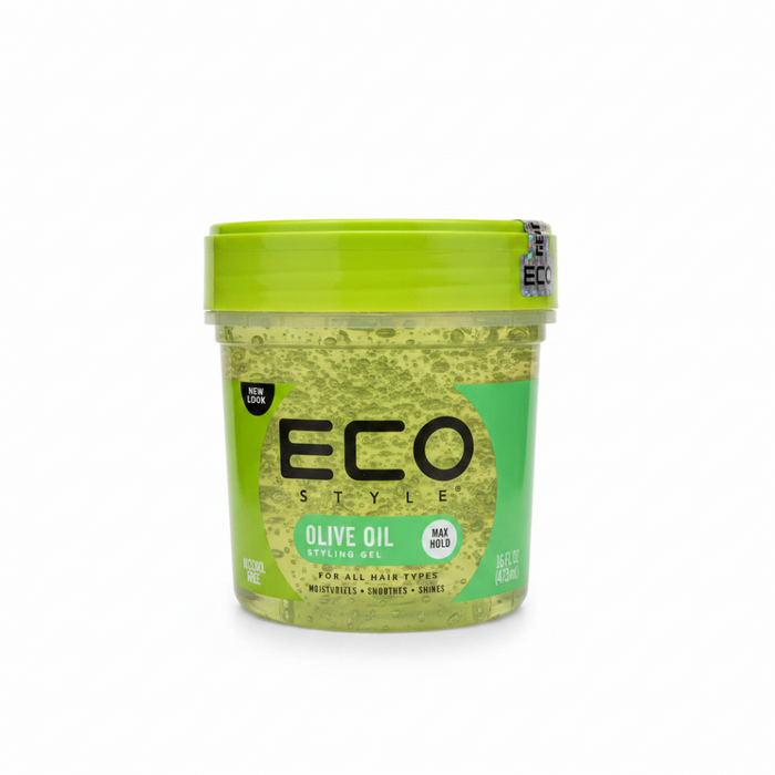 eco styler krystal styling gel 473ml for max hold shine and frizz control clear hair styling gel