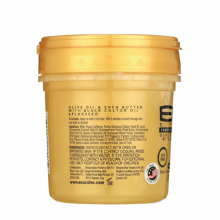 Eco Styler olive oil and shea butter gel 236ml for strong hold shine moisture and frizz control styling